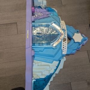 Blue and Purple Kids Toy Castle Frozen Little People Fisher Price